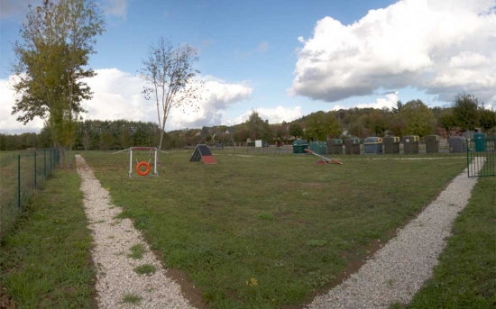 Education canine de Charny - Vue panoramique du terrain