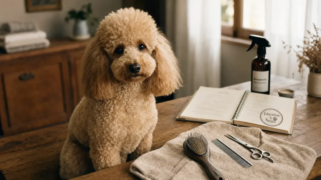 Caniche moyen : caractère, toilettage et santé à connaître avant adoption