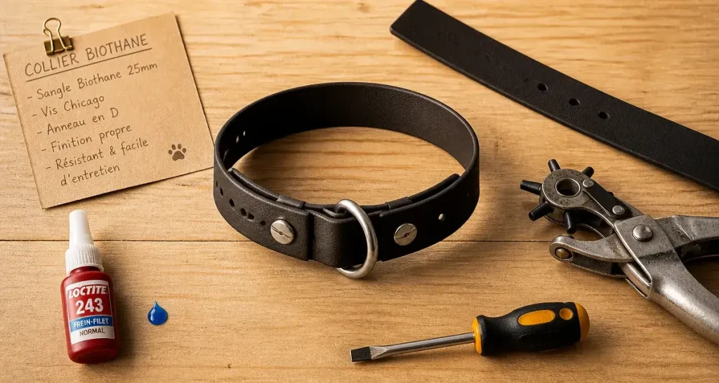 Collier Biothane pour chien : pourquoi le choisir et comment le fabriquer soi-même