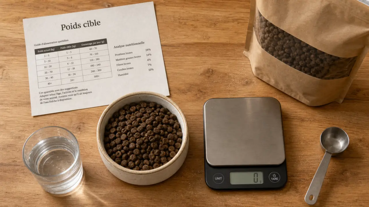 Hypothyroïdie chien et alimentation : croquettes, ration et maintien du muscle