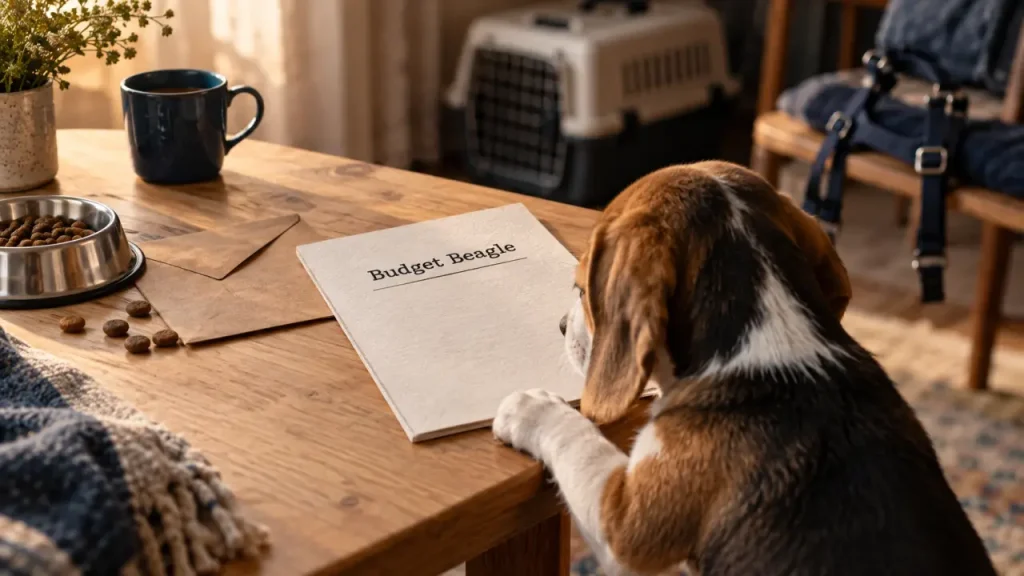 Beagle chiot : 900 à 1 300 € en LOF, puis un budget à prévoir chaque année