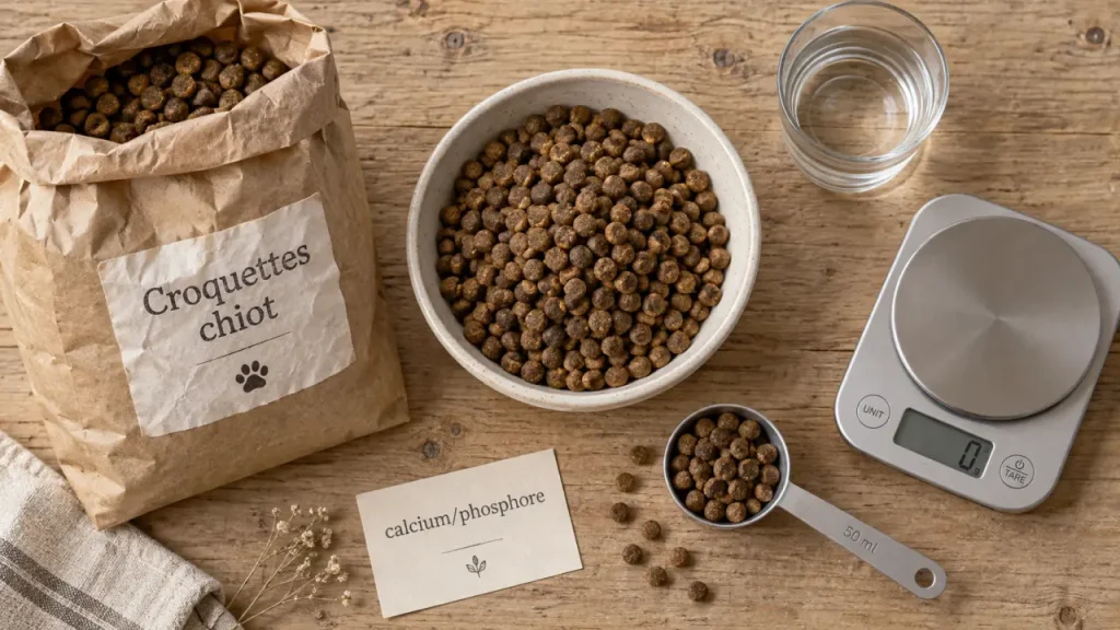 Croquettes pour chiot : adaptez la formule à sa croissance, sa taille et sa digestion