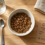 Croquettes moelleuses chien, étiquette et conservation