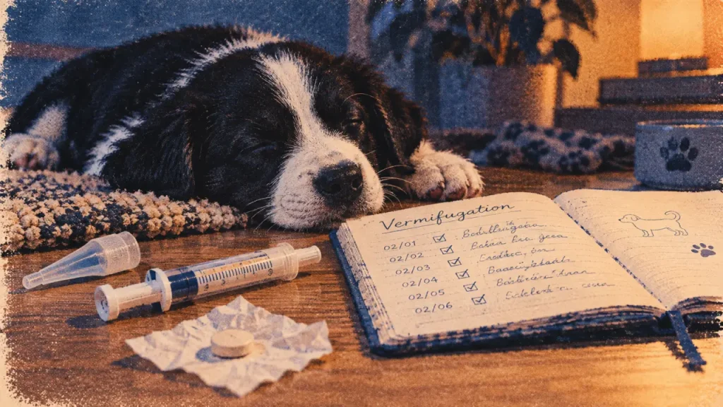Vermifuge pour chiot : calendrier, dosage et protocoles de protection essentiels
