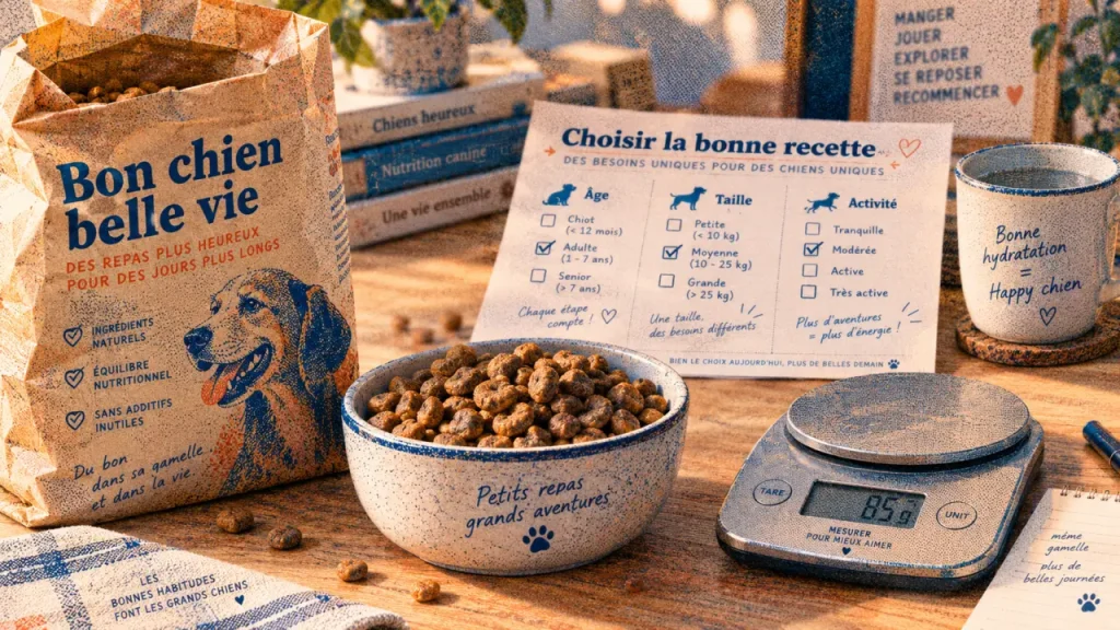 Croquettes Ownat pour chien : choisir selon l’âge, l’activité et la sensibilité, pas seulement la recette