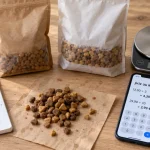 Croquettes ultima pour chien, calcul prix au kilo