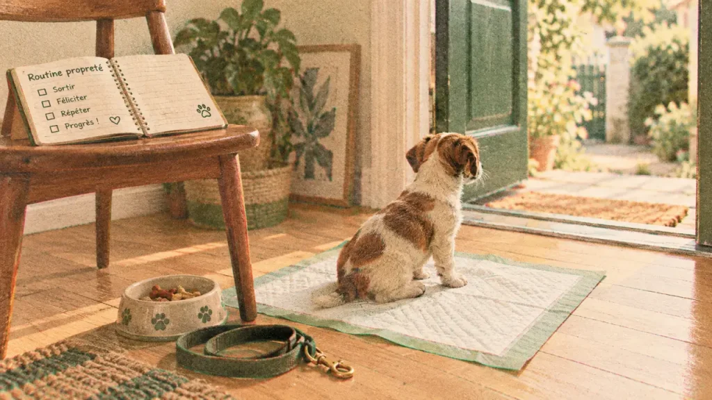 Propreté du chiot : la punition qui retarde l’apprentissage